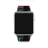 Warning! I Might Flip Out At Any Moment Funny Gymnast Girl Apple Watch Band | Artistshot