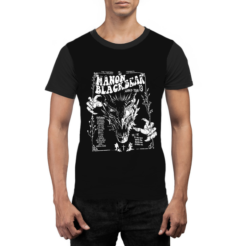 Black Monster Graphic T-shirt by SharonJennifer | Artistshot