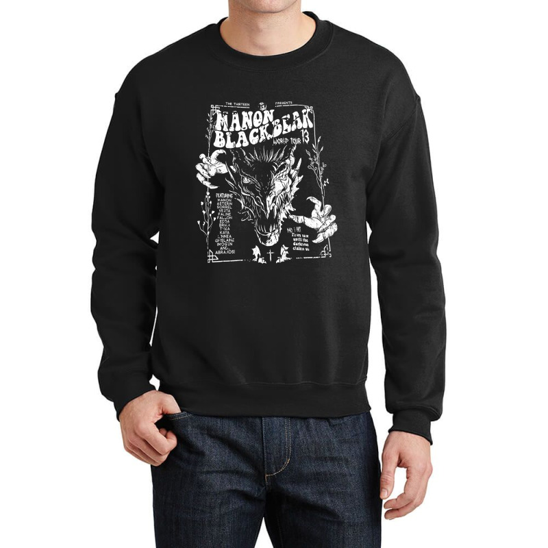 Black Monster Crewneck Sweatshirt by SharonJennifer | Artistshot