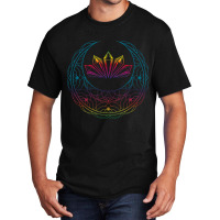 Colorful Crystals Stargazer Luna Stars Celestial B Basic T-shirt | Artistshot