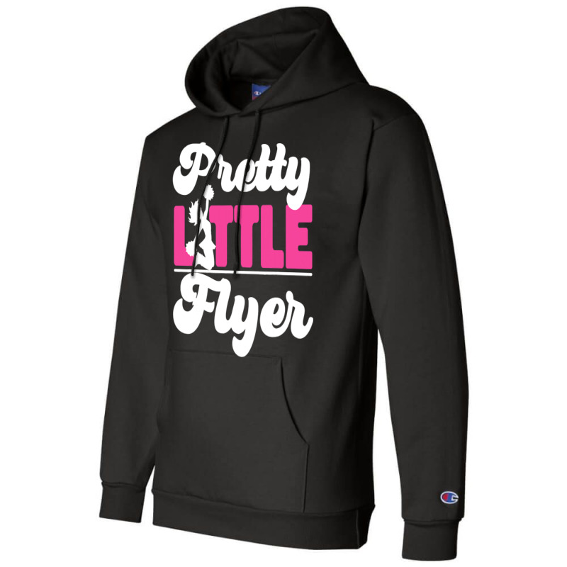 Cheer Cheerleading Pretty Little Flyer 1 Champion Hoodie | Artistshot