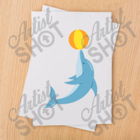 Dolphin Cartoon Art Design Draw Street Art 4 Sublimation Transfer | Artistshot