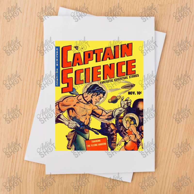 Captain Science   Fantastic Adventure Stories Sublimation Transfer | Artistshot