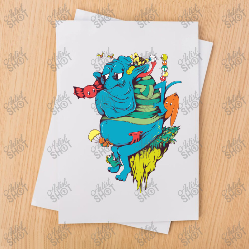 Cartoon Monster Sublimation Transfer | Artistshot