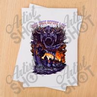 Vikings Fans   Just Once Before I Die (fiery Scene) Sublimation Transfer | Artistshot