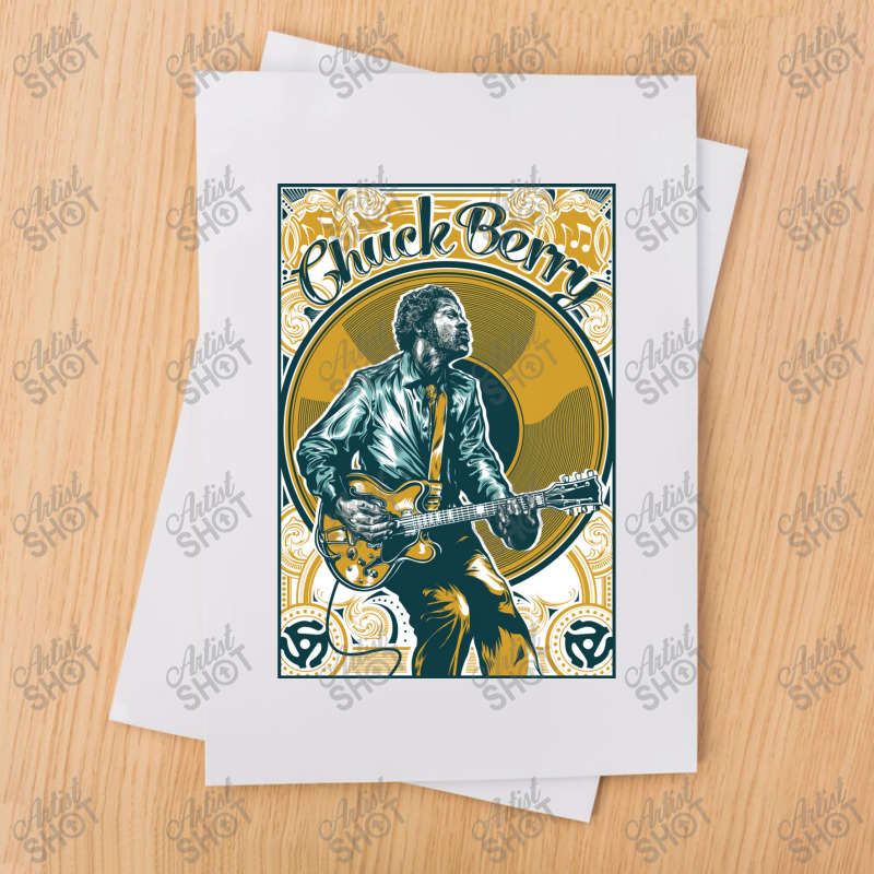 Chucks Perform Guitar Kids Vintage Sublimation Transfer | Artistshot