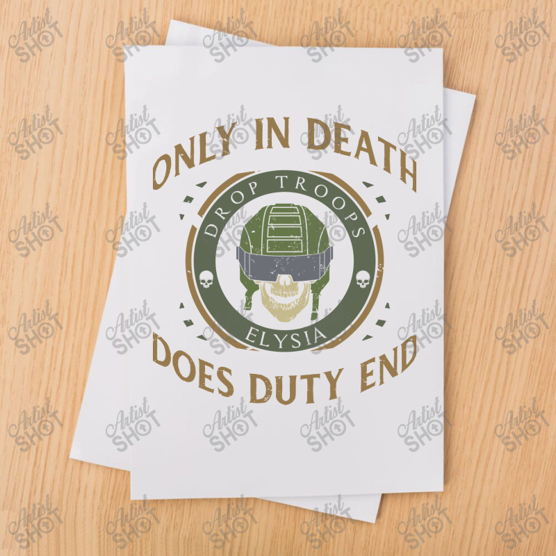 Elysia   Only In Death Does Duty End Sublimation Transfer by jerikergesto | Artistshot