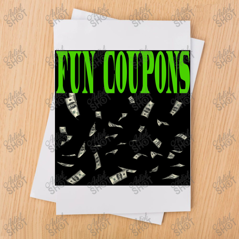 Fun Coupons  Poster Sublimation Transfer | Artistshot