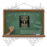 Accountant Knowledge Poster Sublimation Transfer | Artistshot