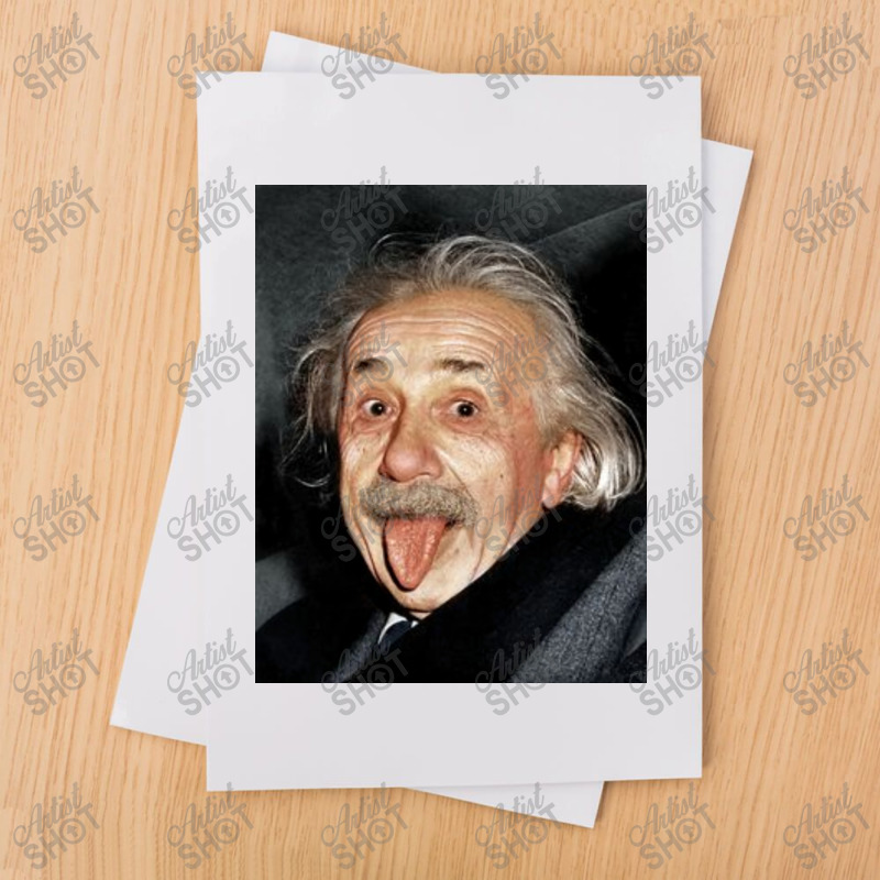 Funny Albert Einstein  Poster Sublimation Transfer | Artistshot