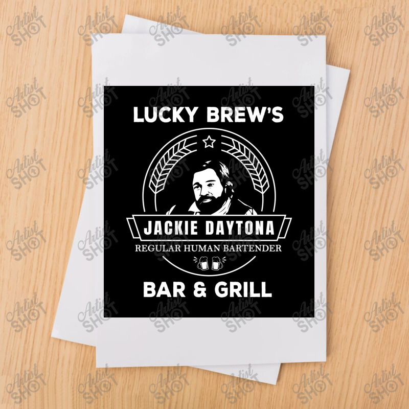 Jackie Daytona   Lucky Brew&x27;s Bar And Grill Shirt   What We Do In Sublimation Transfer | Artistshot