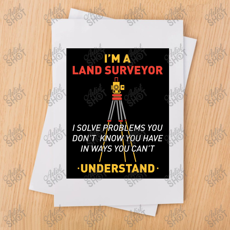 Land Survey Gps Land Surveyors Gifts Poster Copy Copy Copy Sublimation Transfer | Artistshot