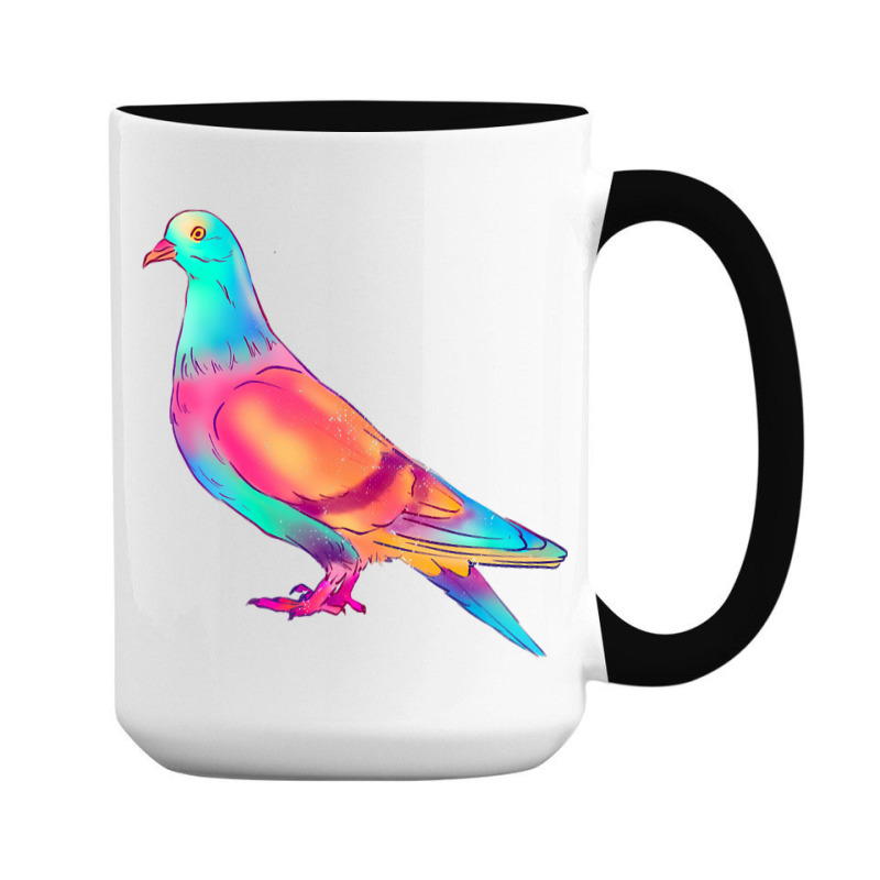 Colorful Pigeon Birding Pigeons Racing Birds Breed 15 Oz Coffee Mug | Artistshot