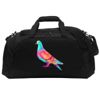 Colorful Pigeon Birding Pigeons Racing Birds Breed Active Duffel | Artistshot