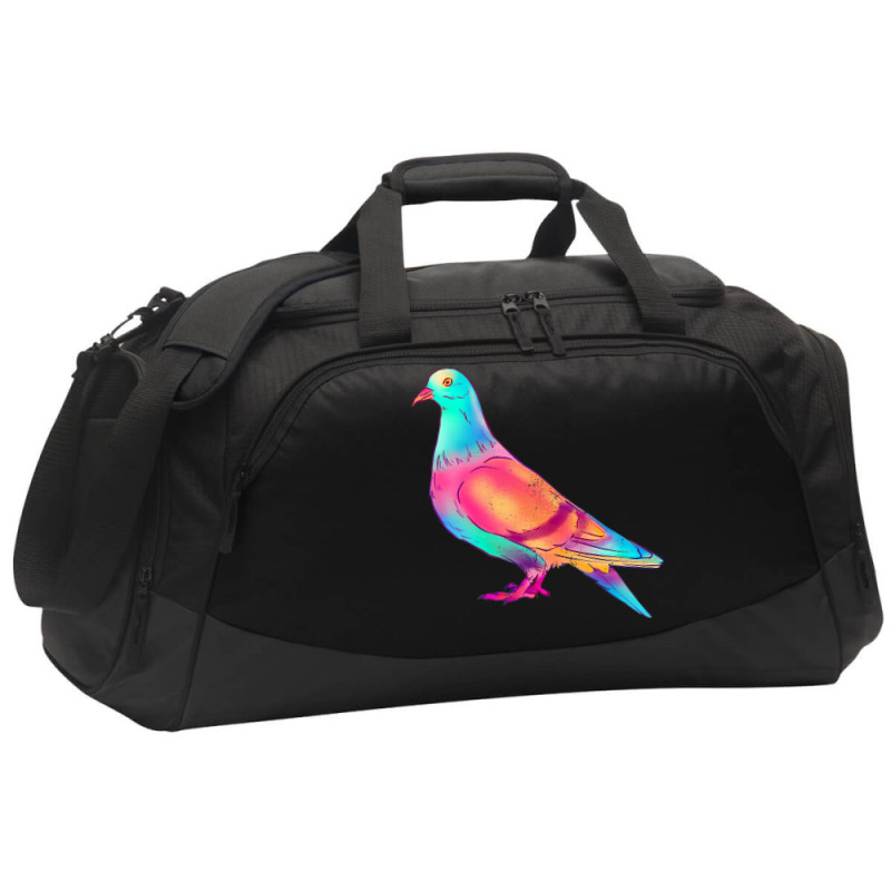 Colorful Pigeon Birding Pigeons Racing Birds Breed Active Duffel | Artistshot