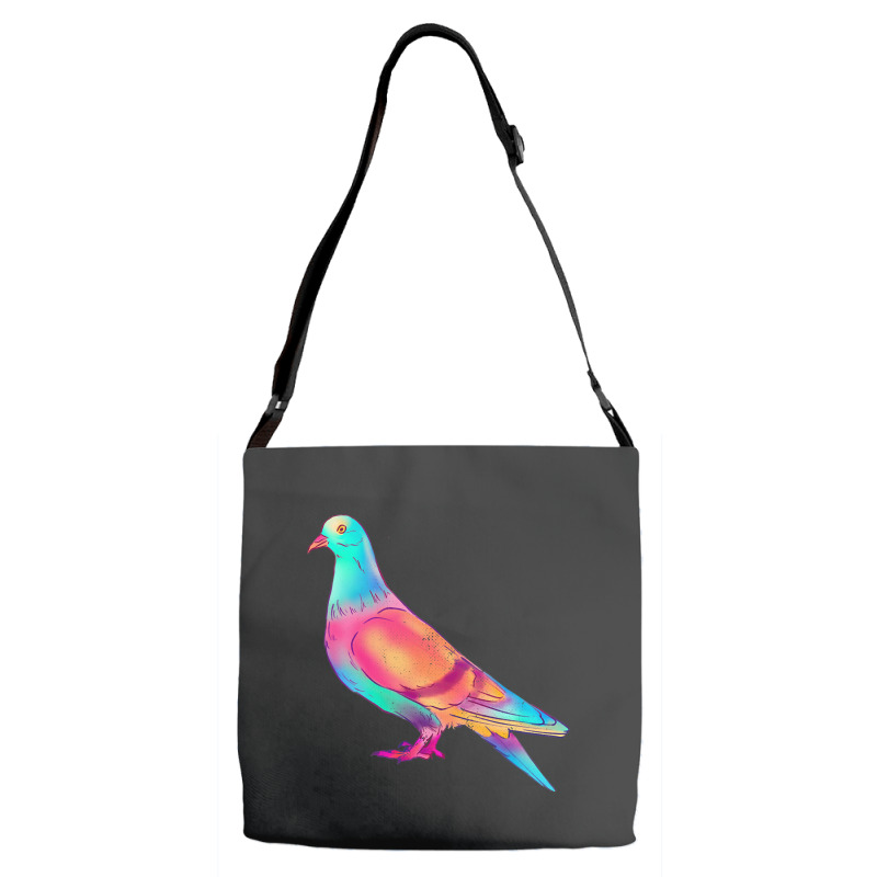 Colorful Pigeon Birding Pigeons Racing Birds Breed Adjustable Strap Totes | Artistshot