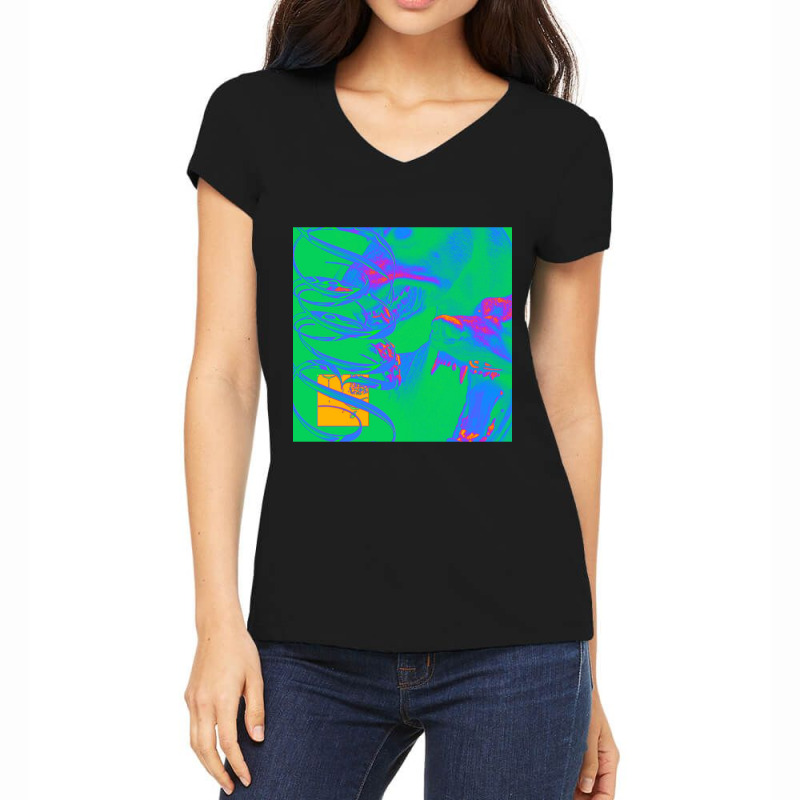 1goonie Goonie Sws Slayworld Pluggnb Psychedelic A Women's V-Neck T-Shirt by AyderStoner | Artistshot