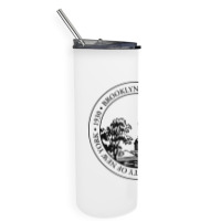 Brooklyn, College Skinny Tumbler | Artistshot