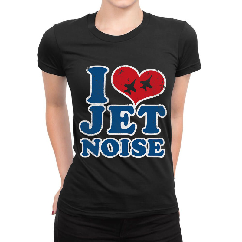 Fighter Pilot Flight Squadron Mobility Military Je Ladies Fitted T-Shirt by EmranKwak | Artistshot