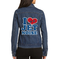 Fighter Pilot Flight Squadron Mobility Military Je Ladies Denim Jacket | Artistshot