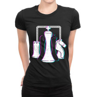 Chess Pieces Checkmate Chess Player Grandmaster Ladies Fitted T-shirt | Artistshot