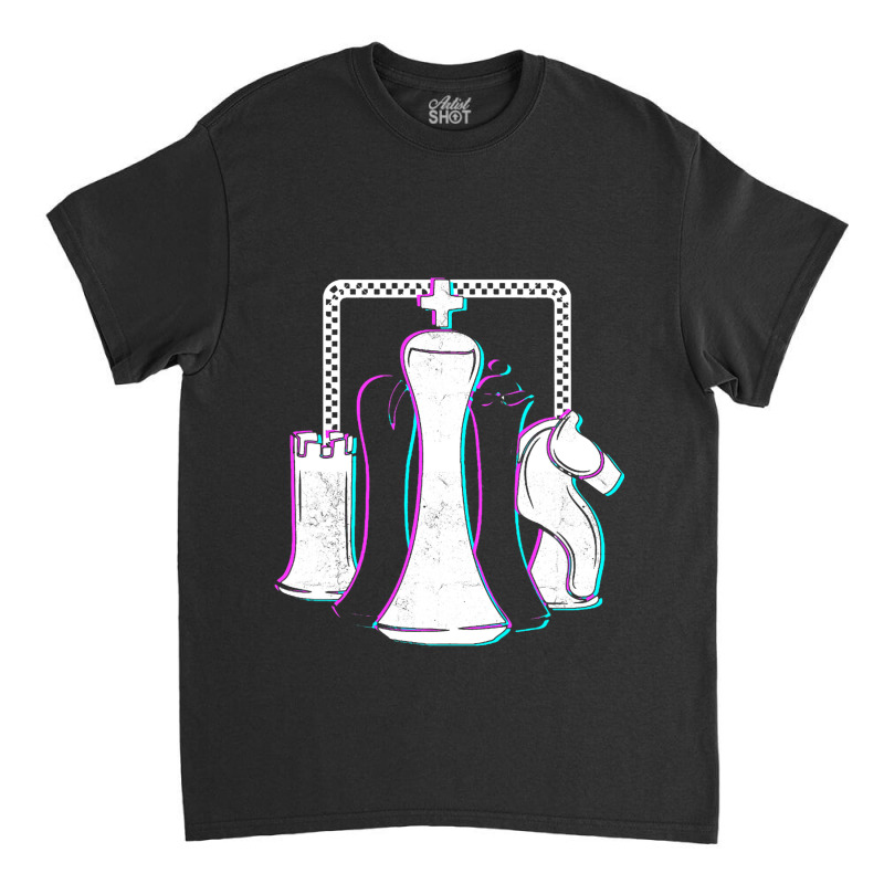 Chess Pieces Checkmate Chess Player Grandmaster Classic T-shirt | Artistshot