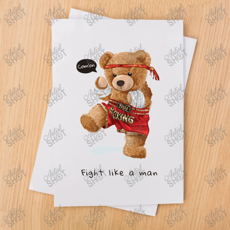 Cute Adorable Muayhai Kickboxingeddybear Sublimation Transfer | Artistshot