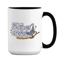 Pigeon Lover Birder Bird Watcher Birding 15 Oz Coffee Mug | Artistshot