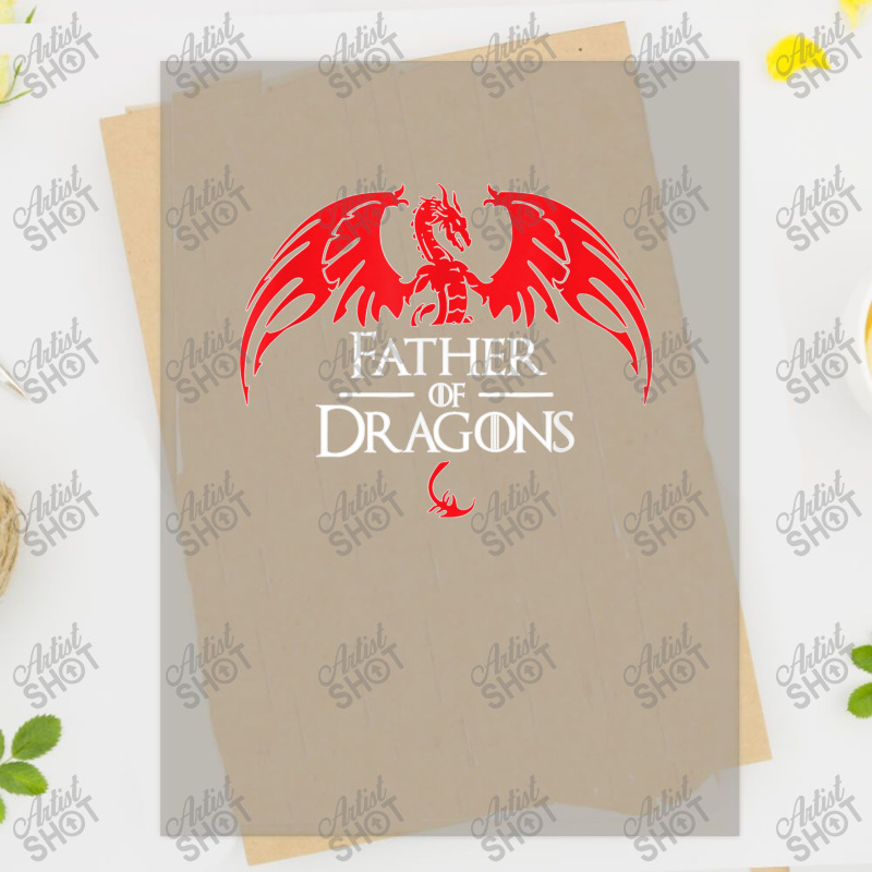 Father Of Dragons Funny Father's Day & Dad Gift Dtf Transfer | Artistshot