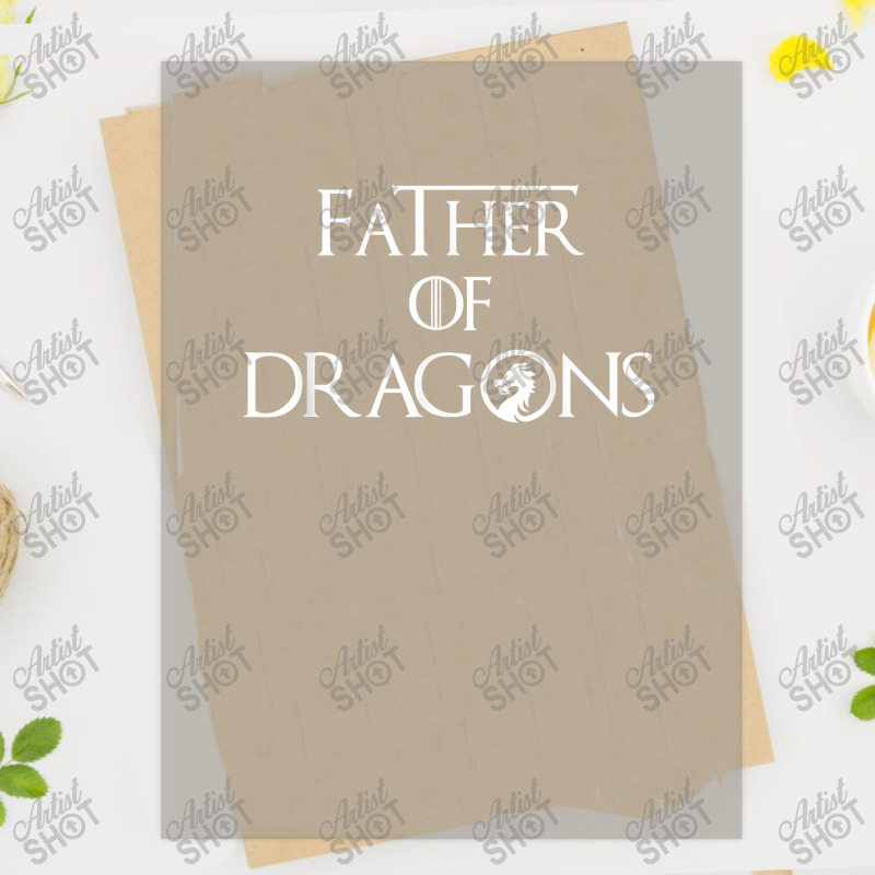 Father Of Dragons Fathers Day Best Gift For Dad Dtf Transfer | Artistshot