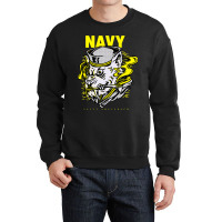 Navy Shellback Salty Shellback Sailor Crewneck Sweatshirt | Artistshot