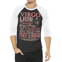 Virgo Lady Shirt Astrology Zodiac Sign Virgo Woman 3/4 Sleeve Shirt | Artistshot