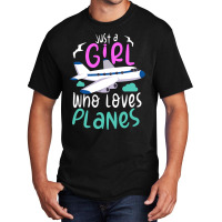 Pilot Aviation Airplane Airline Future Pilots Basic T-shirt | Artistshot