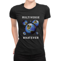 Parallel Dimension Astrophysics Astronomy Quantum  Ladies Fitted T-shirt | Artistshot