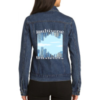 Parallel Universe Astrophysics Astronomy Physics M Ladies Denim Jacket | Artistshot