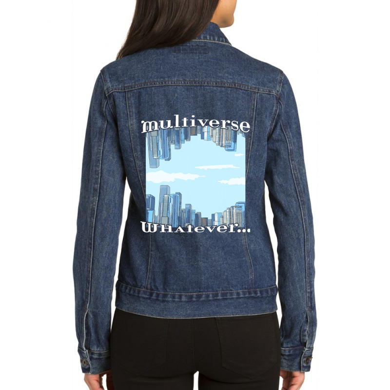 Parallel Universe Astrophysics Astronomy Physics M Ladies Denim Jacket by ChastityRentz | Artistshot