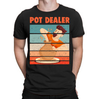 Pottery Pot Dealer Ceramist Sculpting Earthenware  T-shirt | Artistshot