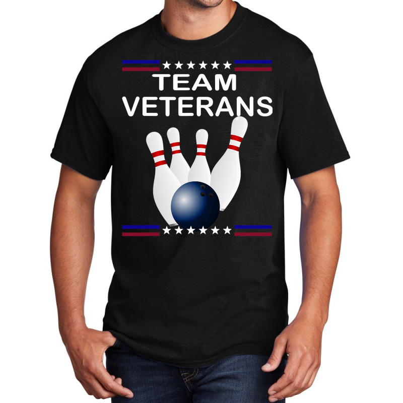 Veteran Bowling Team Basic T-shirt | Artistshot