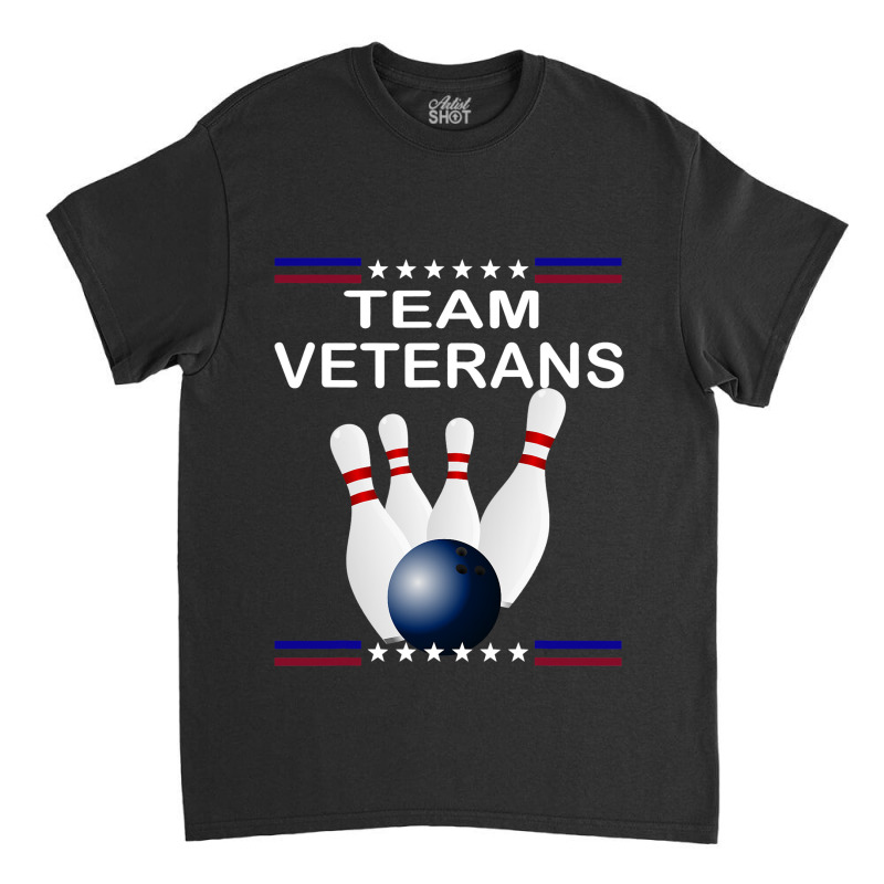 Veteran Bowling Team Classic T-shirt | Artistshot