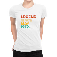 Legend Since May 1979 Ladies Fitted T-shirt | Artistshot