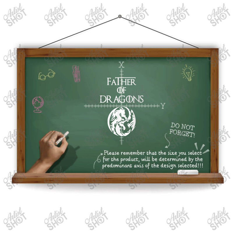 Father Of Dragons Fathers Day Gift Dtf Transfer | Artistshot