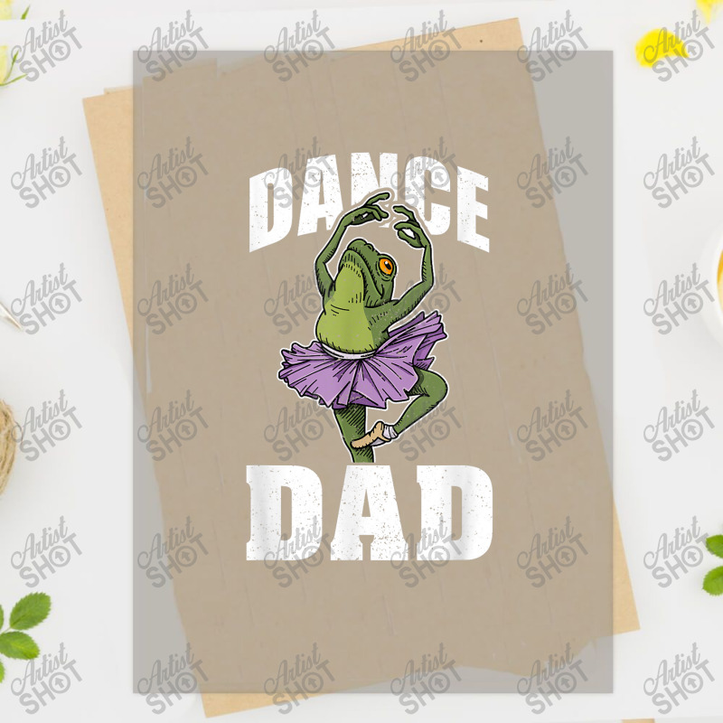 Father Father's Day Ballet Dancers Dance Frog Dtf Transfer | Artistshot