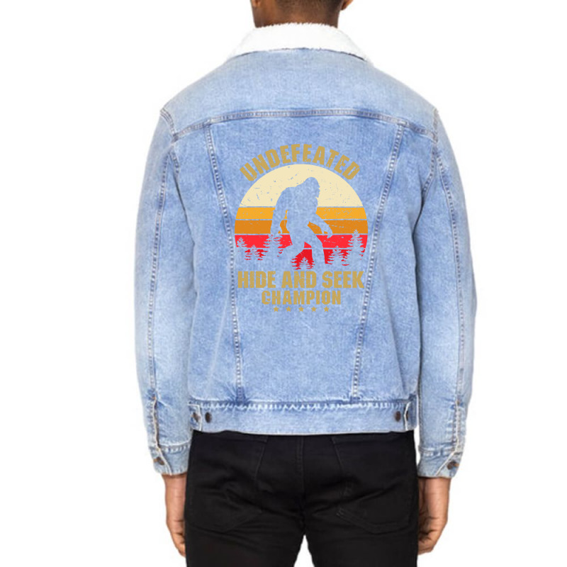 Hide And Seek World Champion 2 Unisex Sherpa-lined Denim Jacket | Artistshot