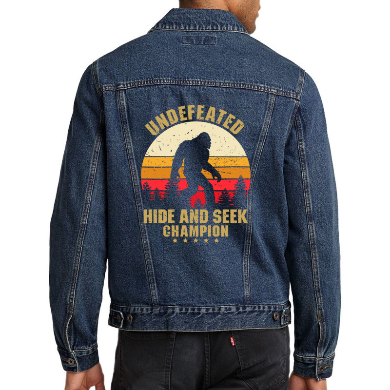 Hide And Seek World Champion 2 Men Denim Jacket | Artistshot