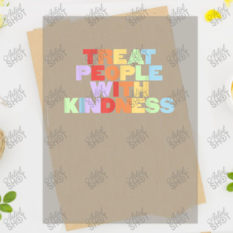 Tpwk Treat People With Kindness Rainbow Dtf Transfer | Artistshot