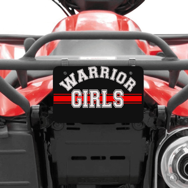 Warrior Girls 2 Atv License Plate | Artistshot