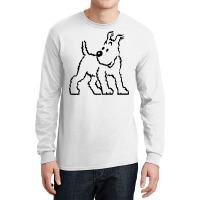 Tintin Snowy Dog Long Sleeve Shirts | Artistshot