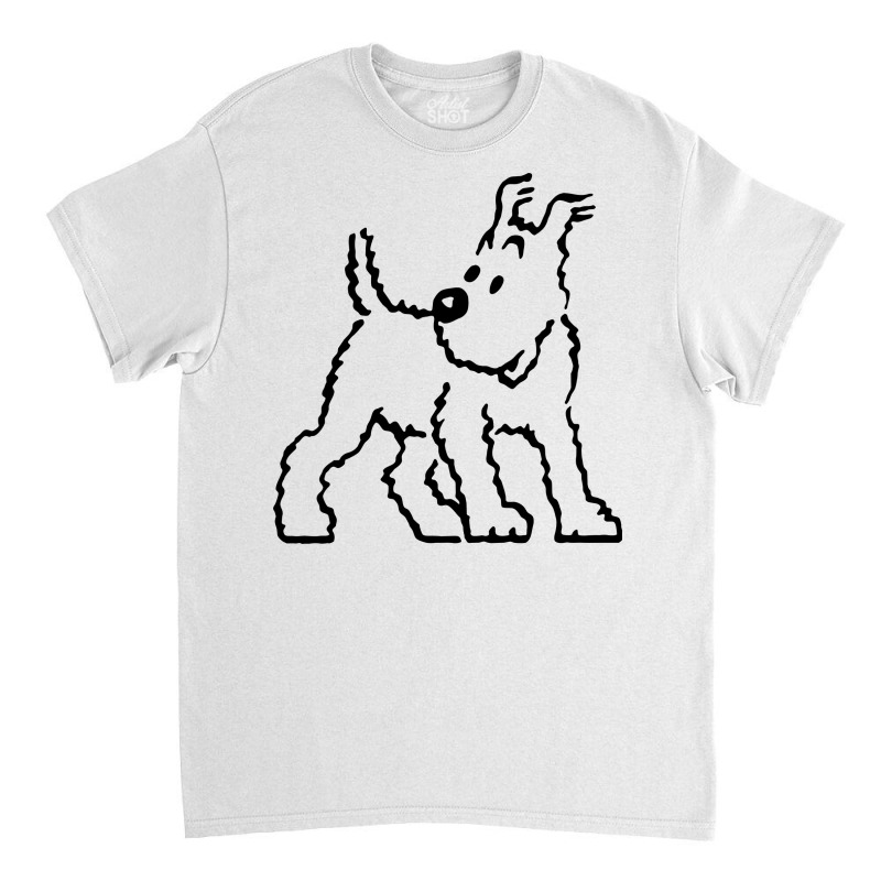 Tintin Snowy Dog Classic T-shirt by tintinadventure | Artistshot