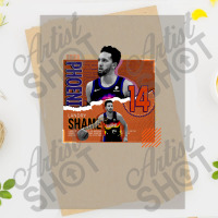 Landry Shamet Basketball Paper Poster Suns Dtf Transfer | Artistshot