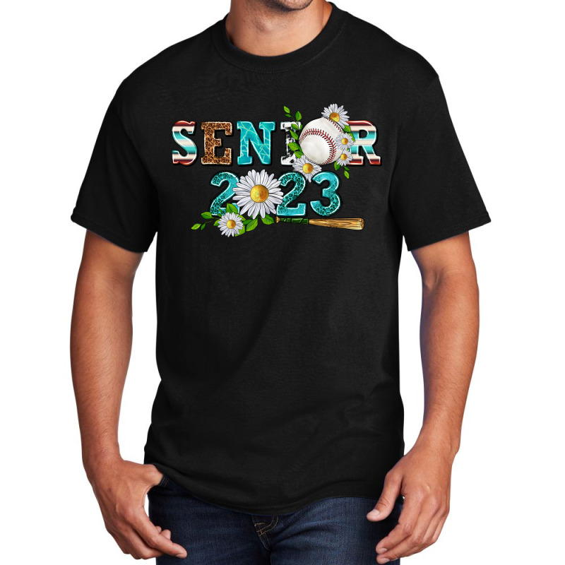 Senior 2023 Baseball Basic T-shirt | Artistshot